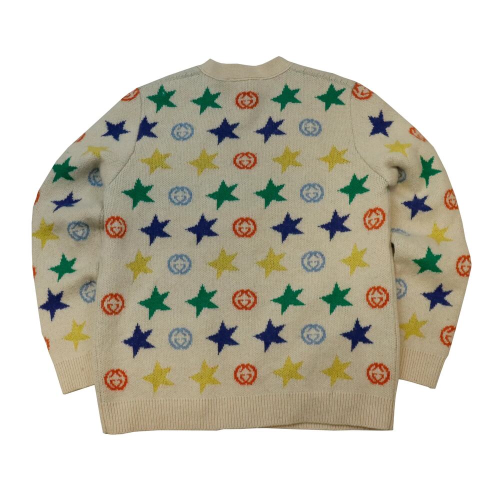 Vintage Gucci Knit Tan Cardigan Size M - Picture 7 of 7
